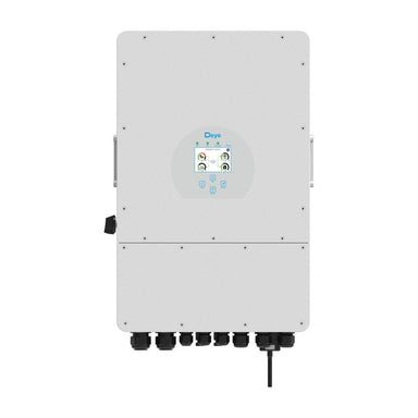 Deye hybrid inverter unit with display and wiring terminals
