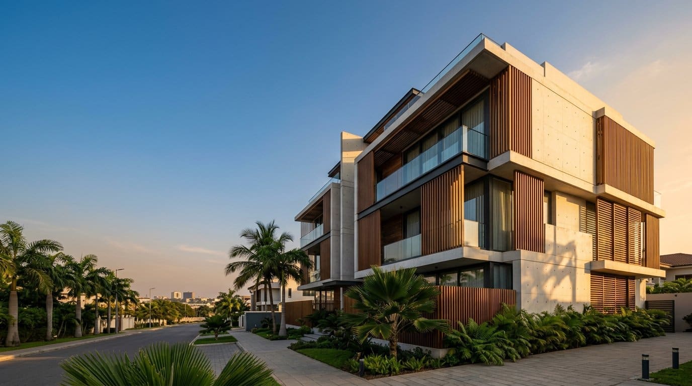Modern residential architecture, Accra